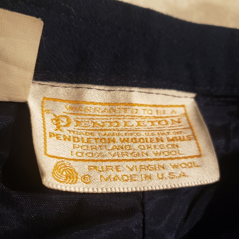 Vintage Pendleton Skirt. 1940-1950